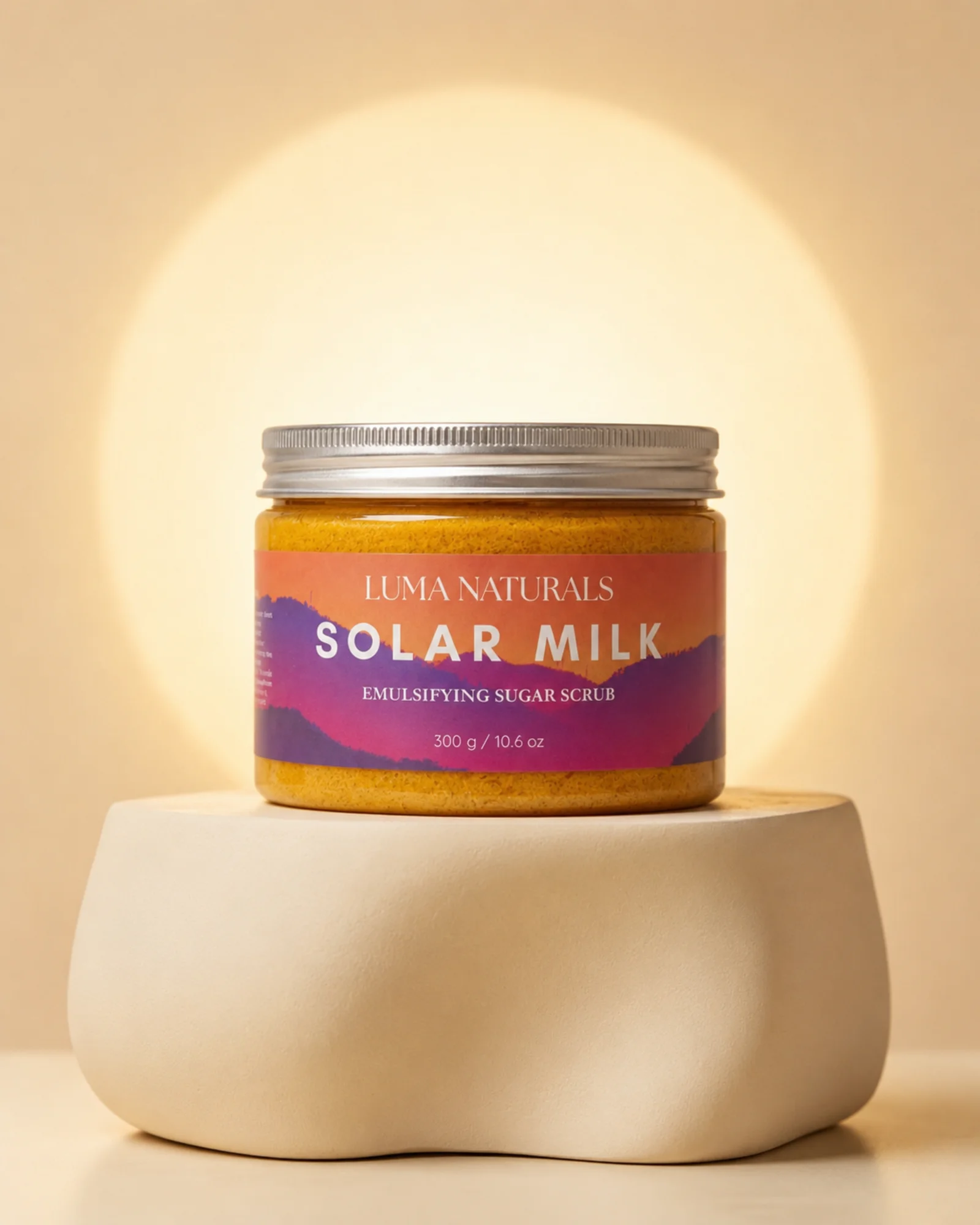 Solar Milk Brightening | Emulsified Sugar Body Scrub